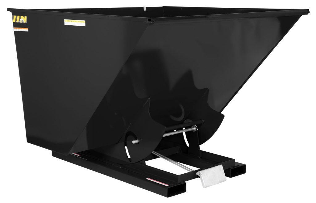 Self-Dump Hopper Md 2.5 Cu Yd 4K Blk Semi/Gloss