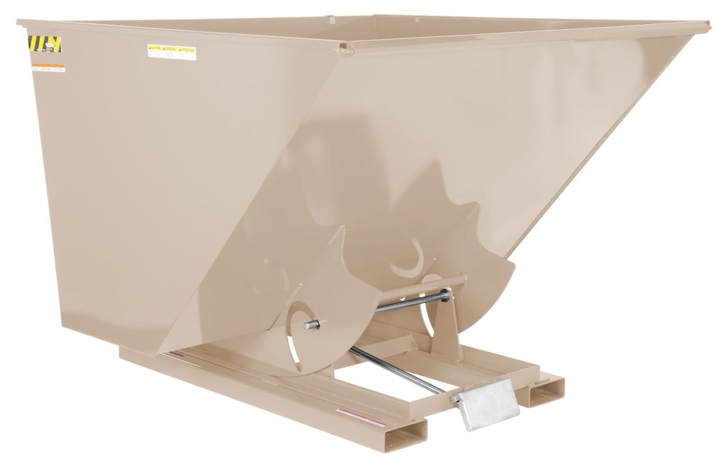 Self-Dump Hopper Md 2.5 Cu Yd 4K Sandy Biege