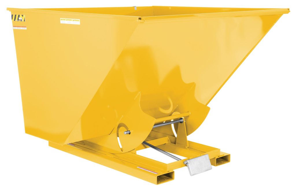 Self-Dump Hopper Md 2.5 Cu Yd 4K Yellow