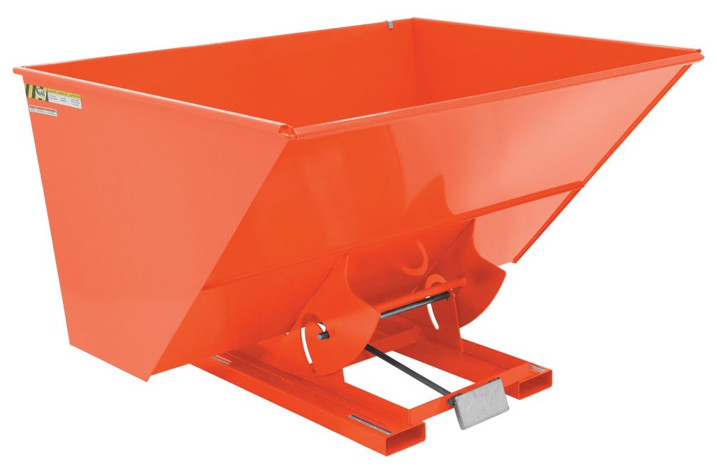 Self-Dump Hopper Hd 3 Cu Yd 6K Orange