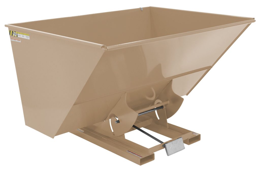 Self-Dump Hopper Ld 3 Cu Yd 2K Khaki Tan