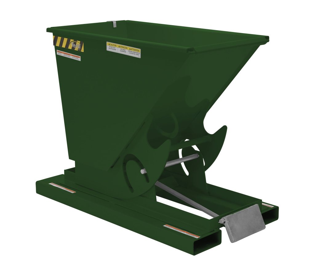 Self-Dump Hopper Hd .33 Cu Yd 6K Hunter Green