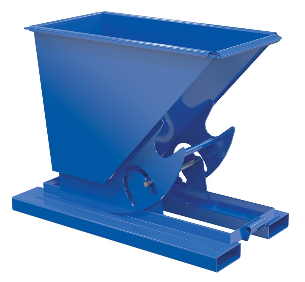 Hopper W/O Bump & Dump Hd .33 Cu 6K Blue