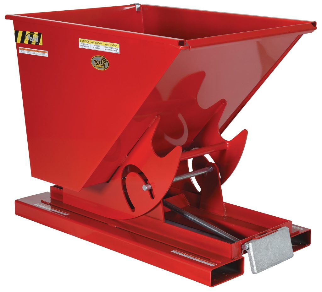 Self-Dump Hopper Hd .33 Cu Yd 6K Red