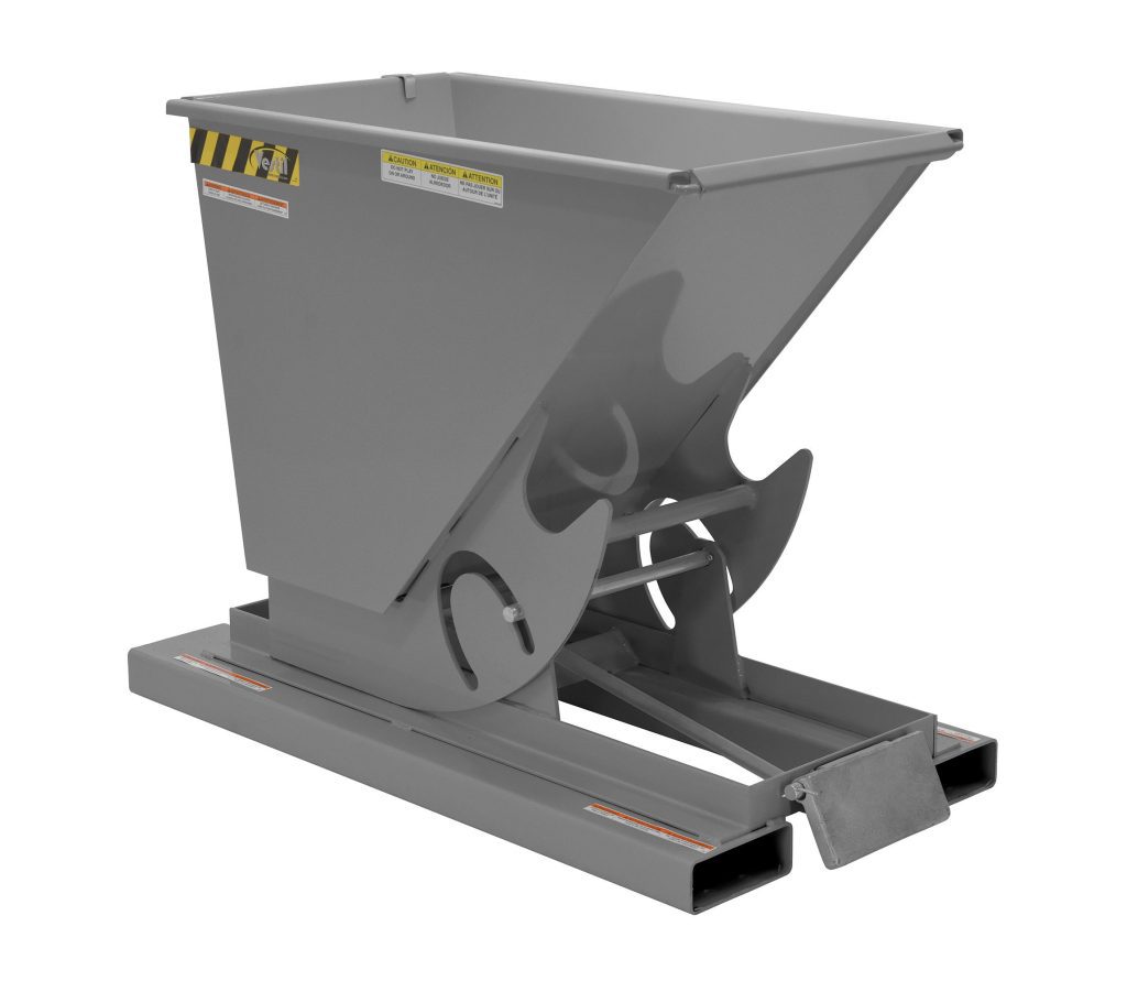 Self-Dump Hopper Md .33 Cu Yd 4K Gray