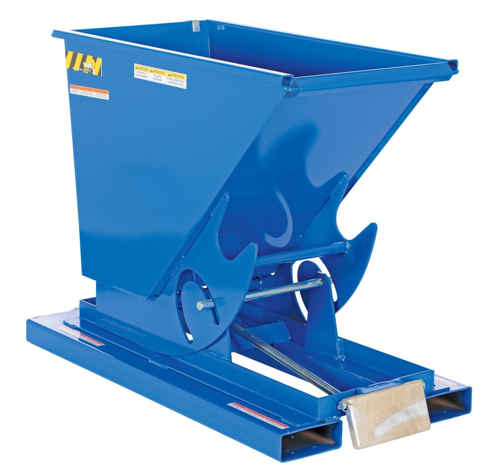 Self-Dump Hopper Md .33 Cu Yd 4K Blue