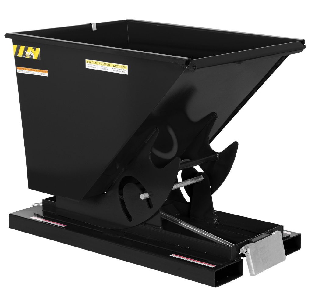 Self-Dump Hopper Hd .50 Cu Yd 6K Blk Semi/Gloss