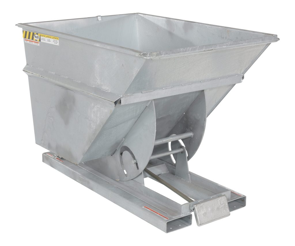 Self-Dump Hopper Hd .50 Cu Yd 6K Galv