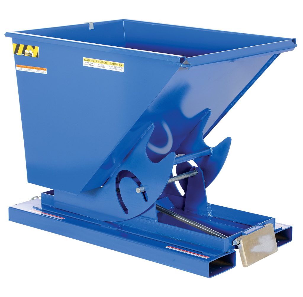 Self-Dump Hopper Hd .50 Cu Yd 6K Blue