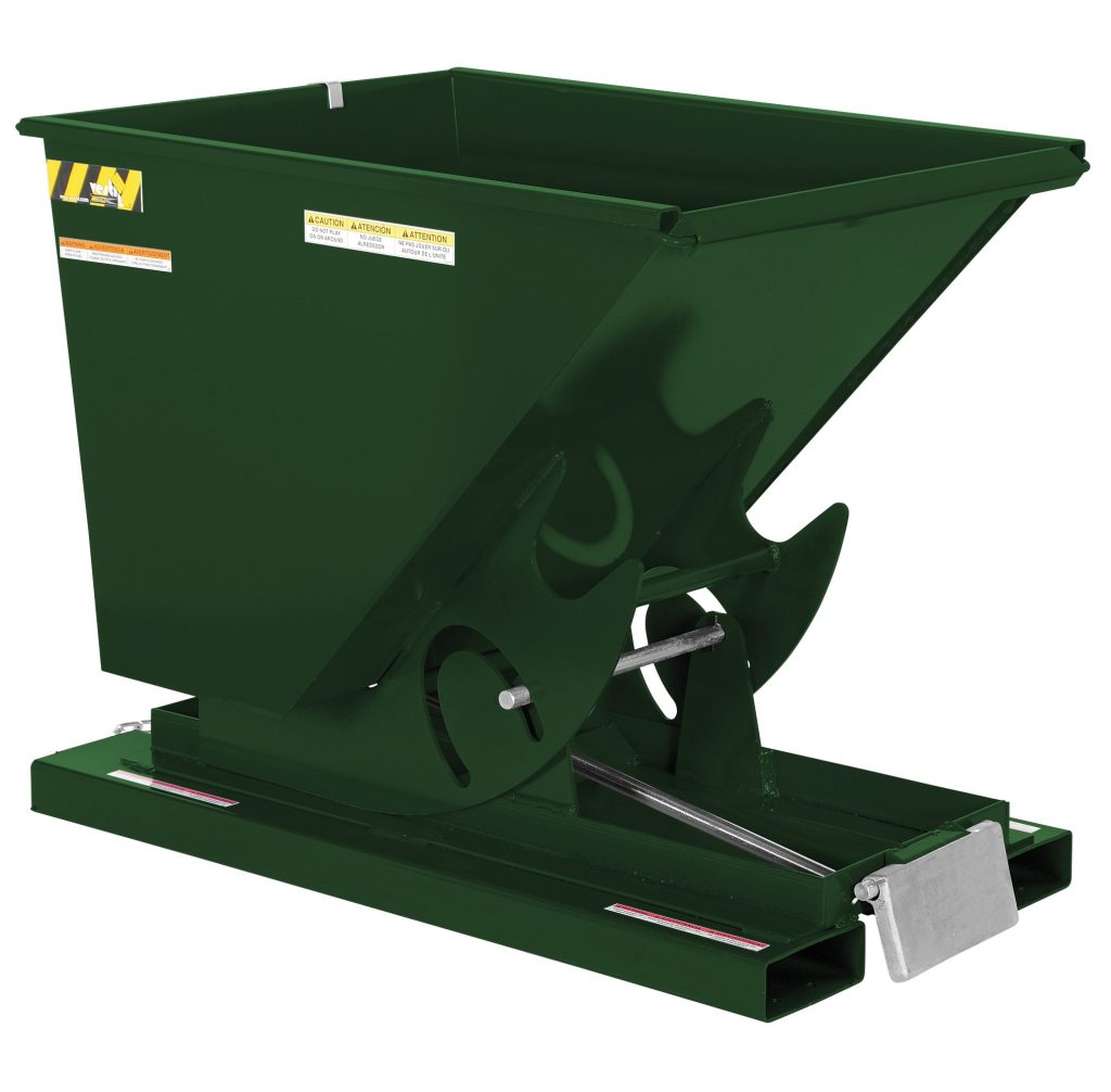 Self-Dump Hopper Ld .50 Cu Yd 2K Hunter Green