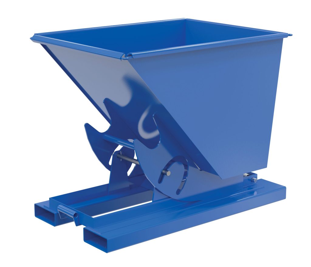 Hopper W/O Bump & Dump Ld .50 Cu 2K Blue