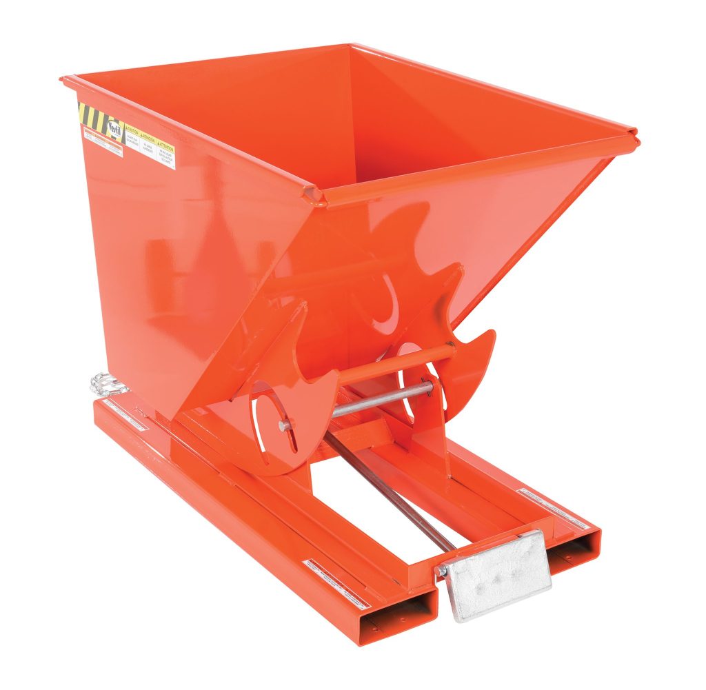 Self-Dump Hopper Ld .50 Cu Yd 2K Orange