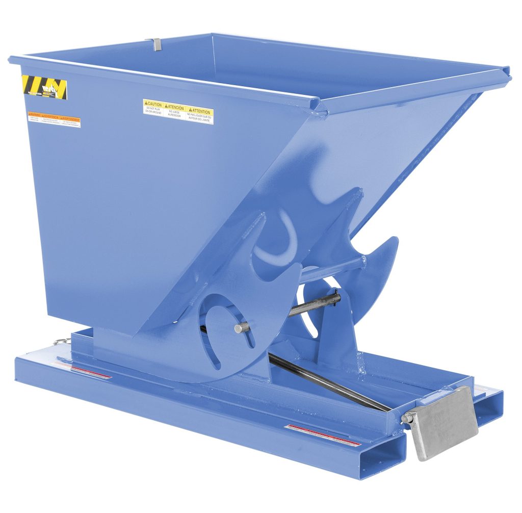 Self-Dump Hopper Md .50 Cu Yd 4K Sky Blue