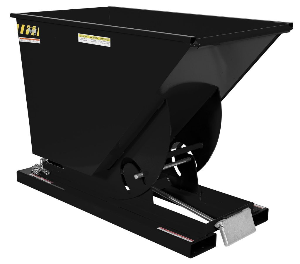 Self-Dump Hopper Ld .75 Cu Yd 2K Blk Semi/Gloss