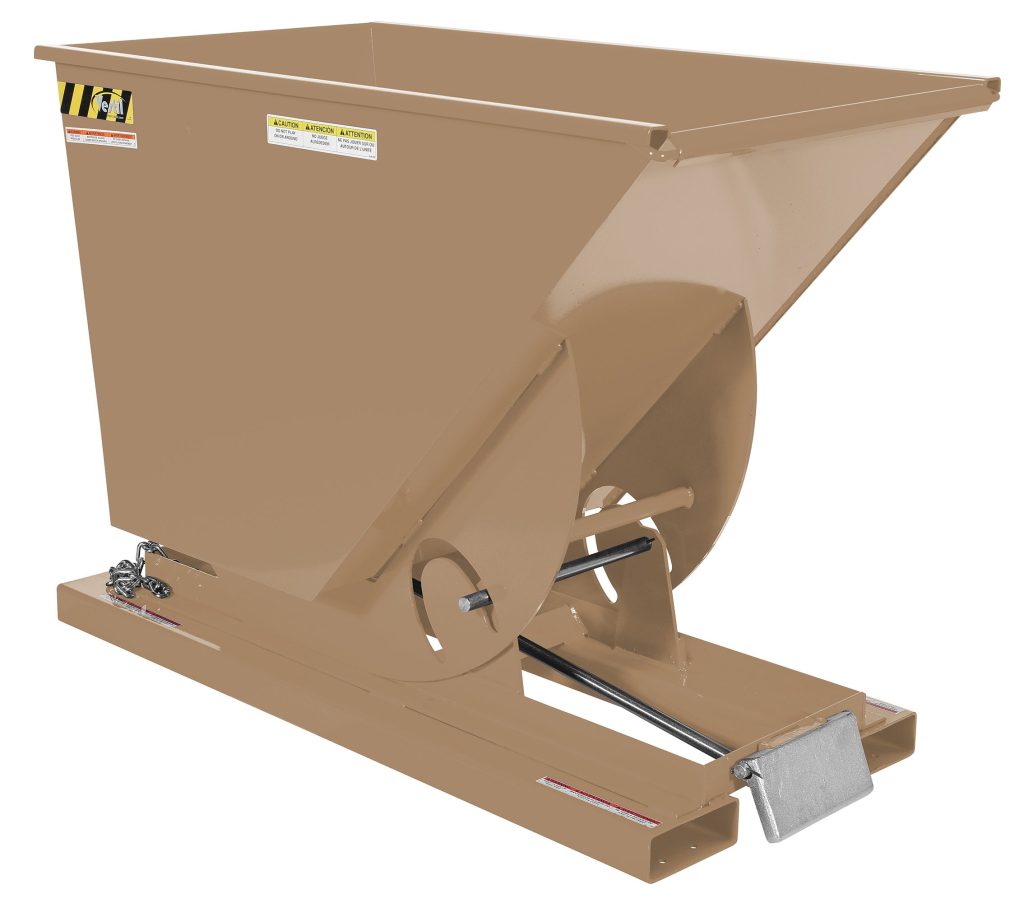 Self-Dump Hopper Ld .75 Cu Yd 2K Khaki Tan