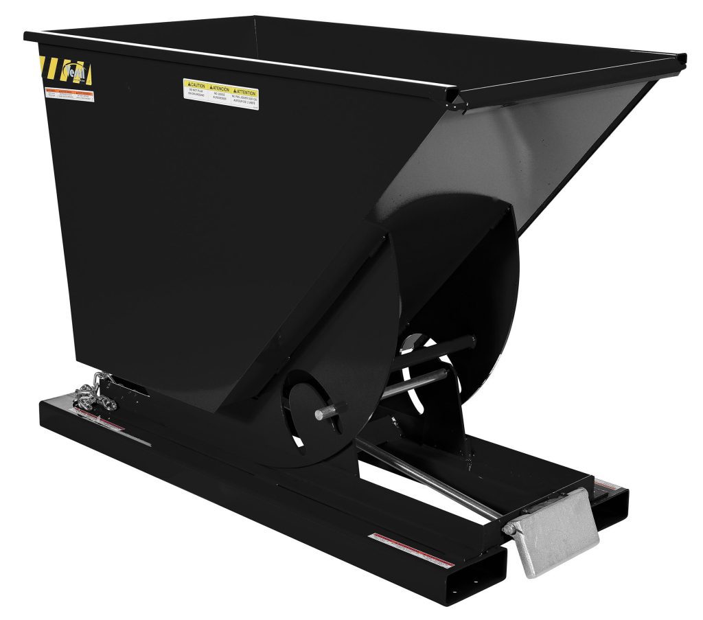Self-Dump Hopper Md .75 Cu Yd 4K Blk Hi/Gloss