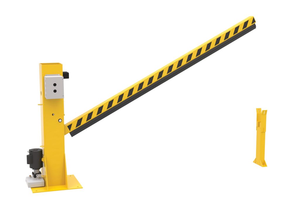 Vestil Dock Barricade Electric/Hydraulic 8 Ft