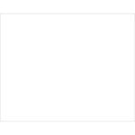 This plain white rectangle mirrors the simplicity of MH-USA 8 x 10 - White Block Out Labels (250/Roll), with its smooth and unmarked surface devoid of distinct features.