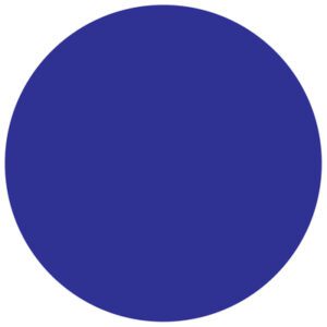 A solid blue circle on a white background, similar to MH-USA 3 Circles - Blue Removable Labels.
