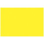 A solid yellow rectangle fills the image, echoing the vibrant hue of MH-USA 2 x 3 Fluorescent Yellow Removable Rectangle Labels (500/Roll), with no other features visible.