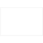 The MH-USA 2 x 3 White Removable Rectangle Labels (500/Roll) have a neat plain white rectangle with a subtle gray border, perfect for blending into any white background.