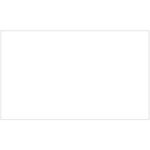 A plain white rectangle similar to MH-USA 3 x 5 - White Removable Rectangle Labels (500/Roll) that lacks any distinct features or content.