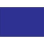 The solid blue rectangle covering the entire image resembles the MH-USA 2 x 3 Dark Blue Inventory Rectangle Labels (500/Roll), offering a uniform and striking visual.