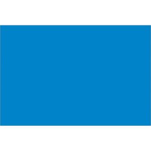 The image features a simple blue rectangle similar to MH-USA 2 x 3 Light Blue Inventory Rectangle Labels, perfect for organization and available in rolls of 500.