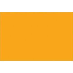 An entire frame is filled with a vivid orange rectangle, similar to the MH-USA 2 x 3 Fluorescent Orange Inventory Rectangle Labels (500/Roll).