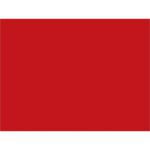 A solid red rectangle fills the frame, resembling MH-USA 3 x 4 Red Inventory Rectangle Labels (500/Roll), with no other objects or details, just a uniform red color.