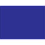 A solid blue rectangle fills the entire image, resembling MH-USAs 3 x 4 Dark Blue Inventory Rectangle Labels (500/Roll).