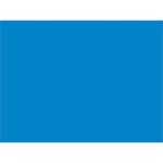 This solid blue rectangle reflects the sleek, minimalistic design of MH-USA 3 x 4 Light Blue Inventory Rectangle Labels (500/Roll), making any space both functional and stylish.