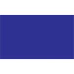 A solid blue rectangle fills the image, similar to MH-USA 3 x 5 Dark Blue Inventory Rectangle Labels (500/Roll).