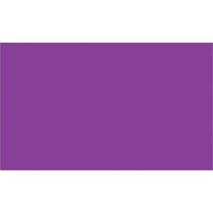 The image features a solid purple rectangle, similar to MH-USA 3 x 5 Purple Inventory Rectangle Labels (500/Roll), with a consistent shade and no textures or elements.
