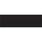 A bold solid black rectangle, similar to the MH-USA 3 x 10 Black Inventory Rectangle Labels (250/Roll), dominates the entire frame.