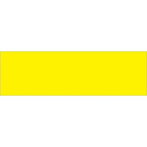 Introducing the MH-USA 3 x 10 Fluorescent Yellow Inventory Rectangle Labels (250/Roll), ideal for all your organizational needs. These solid yellow labels stand out on a white background, ensuring high visibility and convenience.