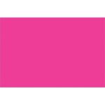 A solid bright pink rectangle fills the image, similar to MH-USA 4 x 6 Fluorescent Pink Inventory Rectangle Labels (500/Roll), making a bold and vibrant impression.