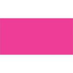 A solid bright pink rectangle fills the image, reminiscent of MH-USA 2 x 4 Fluorescent Pink Inventory Rectangle Labels (500/Roll) that add vibrant organization to your space.