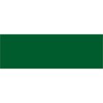 A dark green rectangular bar on white, similar to MH-USA 3 x 9 Green Inventory Labels (250/Roll).