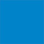 A complete frame is filled by a solid MH-USA 4 x 4 light blue rectangle, bringing inventory labels from MH-USA to mind. These labels come in rolls containing 500 pieces.