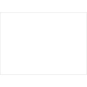 A blank white rectangle, similar to the MH-USA 5 x 7 White Inventory Rectangle Labels (500/Roll), offers simplicity and endless potential.