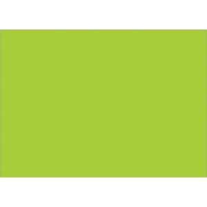 A solid lime green rectangle fills the entire image, reminiscent of MH-USAs 5 x 7 Fluorescent Green Inventory Rectangle Labels (500/Roll).