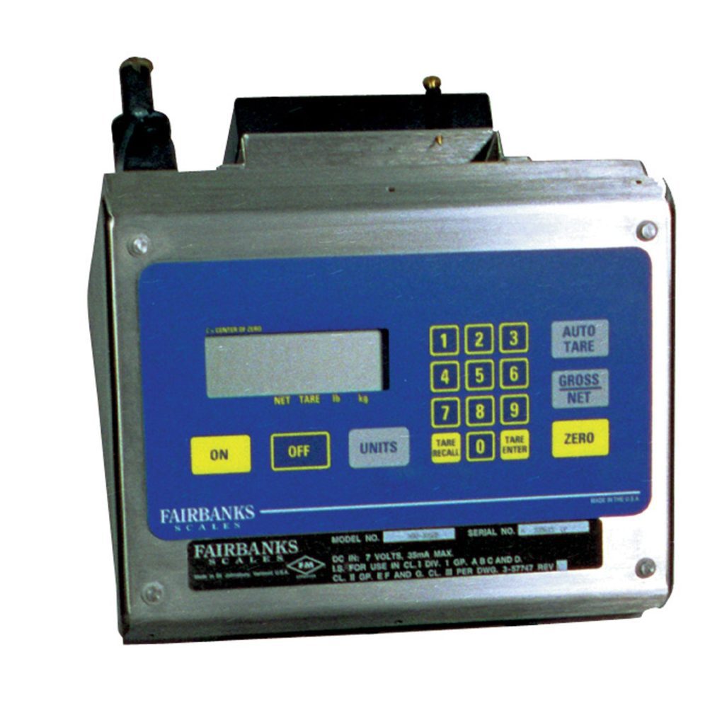 Portable Drum Jack Intrinsic Safe Scale
