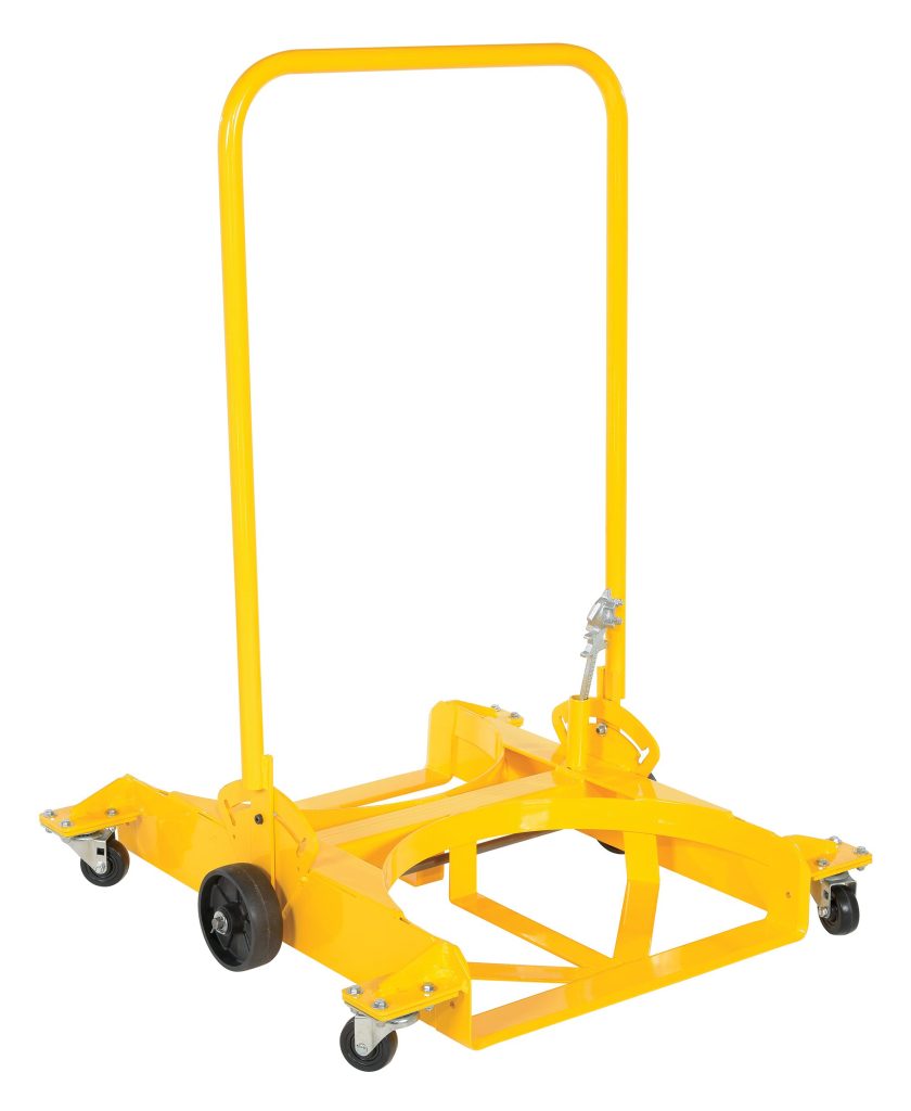 Low Profile Double Drum Dolly Pu Casters 2000#