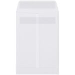 A MH-USA 6.5 x 9.5 Redi-Seal envelope with a triangular flap, part of the 1000/case collection, is shown closed on a white background, highlighting its smooth, plain surface.