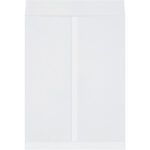 The MH-USA 15 x 20 White Jumbo Envelopes (250/Case) feature a pristine blank design with a top flap, making them perfect for professional or personal use.
