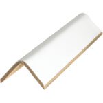 Introducing the MH-USA 2 x 2 x 24 .225 Edge Protectors, crafted from wood with a laminated surface for walls or furniture. These white, L-shaped edges offer a smooth finish for elegance and protection. Available in skid lots of 1540 pieces.