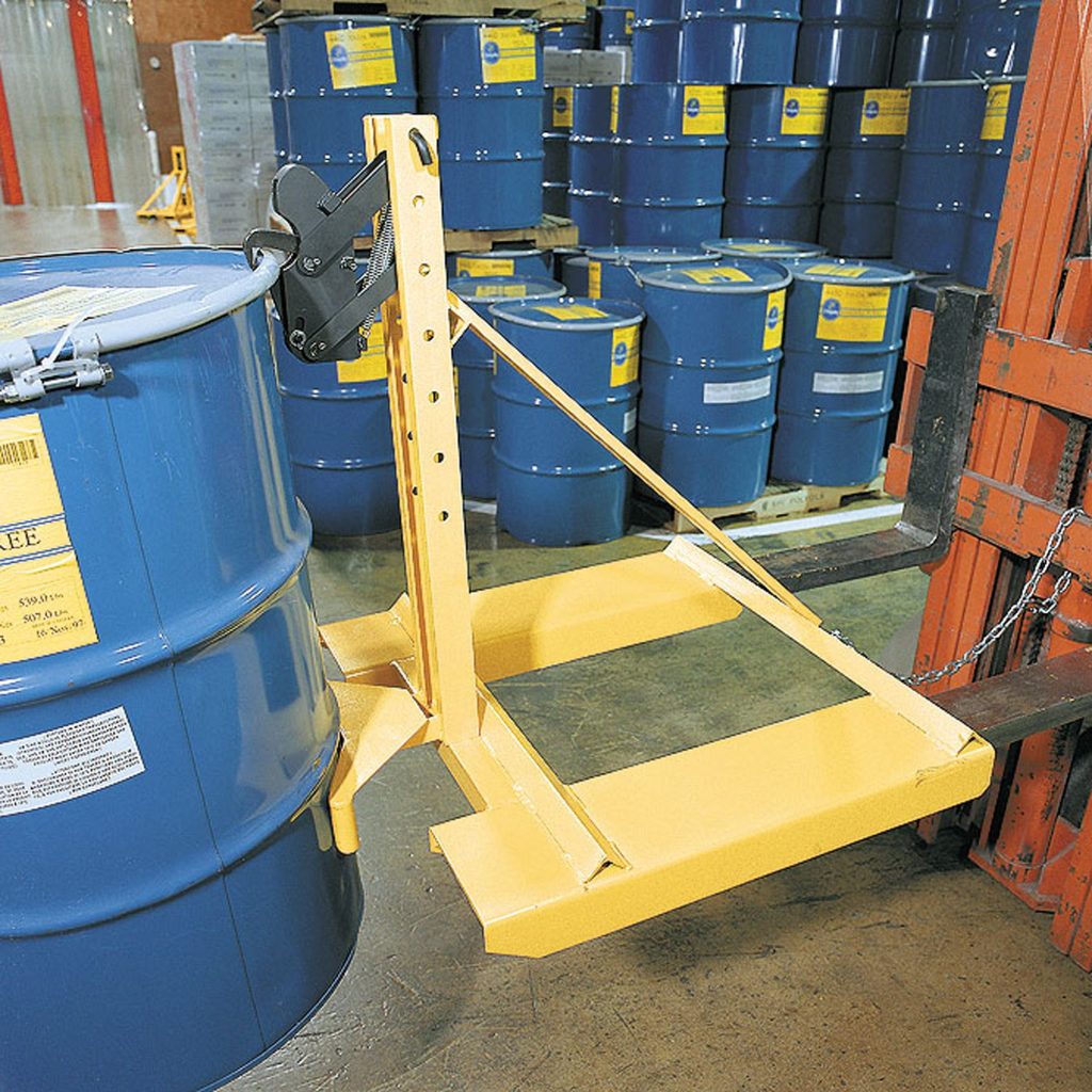 Fork Mounted 1 Drum Lifter 7.5K