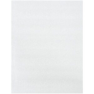 A blank sheet of white paper with a smooth texture, reminiscent of the pristine surfaces found in MH-USA 10 x 13 Flush Cut Foam Pouches, offers an ideal backdrop for your creative pursuits.