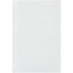 A textured white paper sheet, akin to the smooth simplicity of MH-USA 4 x 6 Flush Cut Foam Pouches, is positioned vertically against a white background.